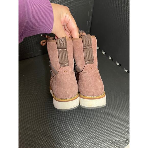 Cole Haan ZeroGrand Luxe Water Resistant Hiker Boot Chestnut Size 8 B - Picture 7 of 8